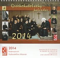 Kalendár 2014 stolový (gréckokatolícky)