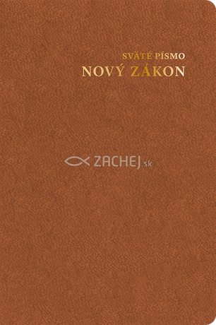 Sväté písmo: Nový zákon (vreckový formát, hnedá)