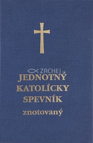Jednotný katolícky spevník (znotovaný modrý - matný)