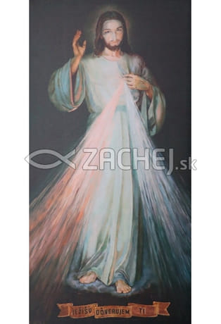 Obraz na plátne: Božie Milosrdenstvo (80 x 40) (14811)