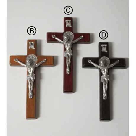 Kríž drev. Benediktínsky - 22 cm