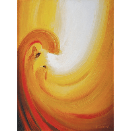 Obraz na plátne: Zápas Boha s peklom o človeka (40x60)