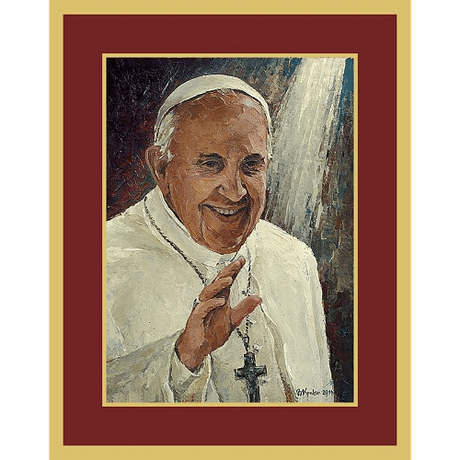 Obraz: Pápež František  30 x 21 cm