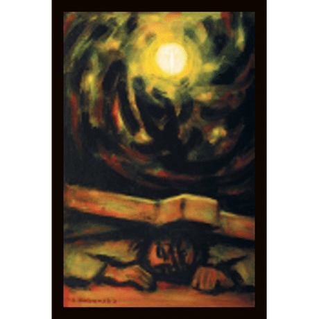 Obraz: Tajomstvo eucharistie - omša 30 x 21 cm