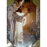 Obraz na dreve: Pán Ježiš klopajúci (40x30)