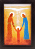 Obraz v ráme: Svätá rodina (15x10)