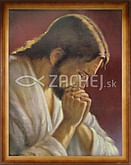 Obraz: Modliaci sa Pán Ježiš (30x25) (W052)