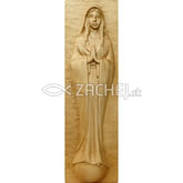Drevorezba: Reliéf - Panna Mária (C18)