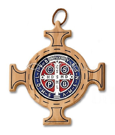 Kríž: Benediktínsky, drevený (PG 279)