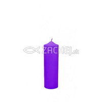 Sviečka: kostolná 250g - fialová