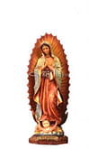 Soška: Panna Mária Guadalupská - 11 cm
