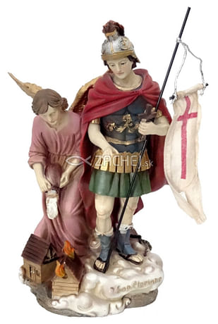 Socha: Svätý Florián 30 cm (8867)
