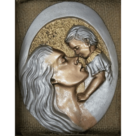 Obraz: Madona s dieťaťom v ovále (N93)