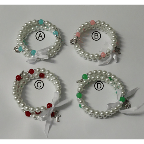 Náramok: ruženec na drôte (BZG4022)