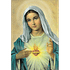 Obraz na dreve: Srdce Panny Márie (15x10)
