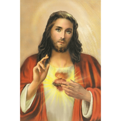 Obrázok na dreve: Srdce Pána Ježiša (15x10)