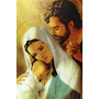Obraz na dreve: Svätá rodina - farebná (60x40)