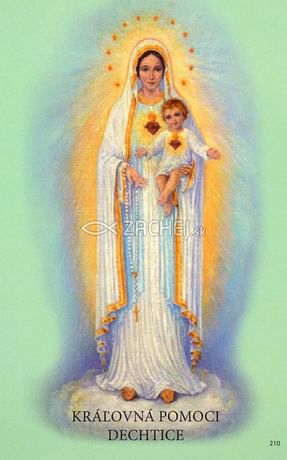 Obrázok: Denné prosby k Matke Božej (Kráľovná pomoci z Dechtíc)