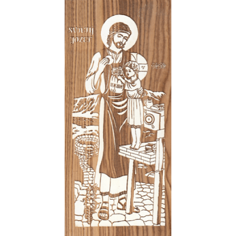 Obraz na dreve: Svätý Jozef