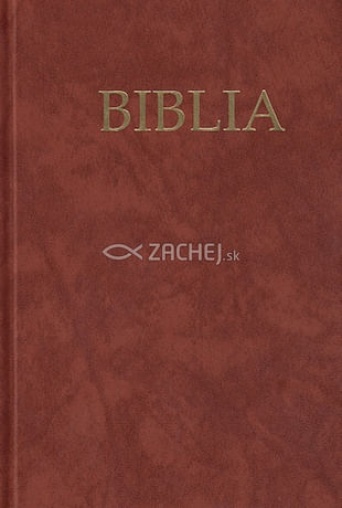 Evanjelická Biblia (hnedá)