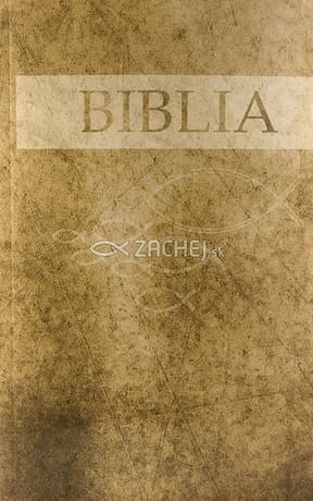 Evanjelická Biblia - veľká (hnedá, senior verzia)