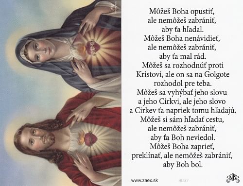 Obrázok: Srdce Márie a Ježiša (8037)