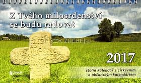 Kalendář 2017 (český) - Z Tvého milosrdenství se budu radovat