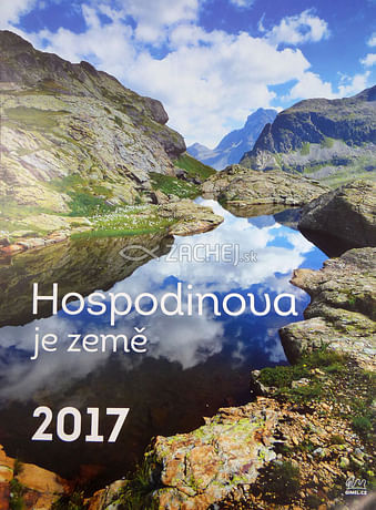 Kalendář 2017 (český) - Hospodinova je země