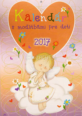 Kalendár s detskými modlitbami 2017 nástenný (ZX)