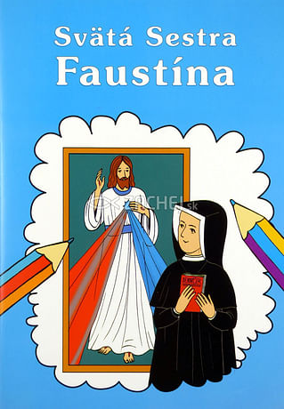 Omaľovanka - Svätá Sestra Faustína
