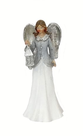 Anjel s lampášom - 18 cm (31806)