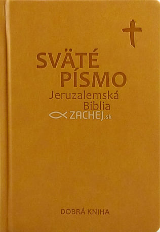 Sväté písmo - Jeruzalemská Biblia - hnedá (stredná)