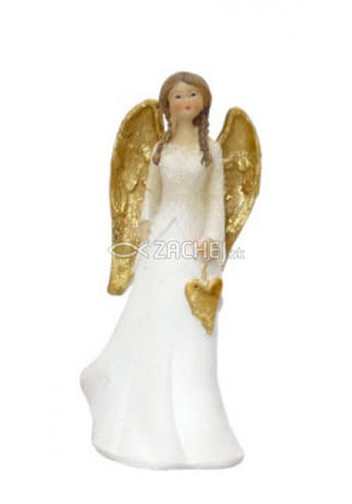 Anjel so srdcom - 16 cm (p40)