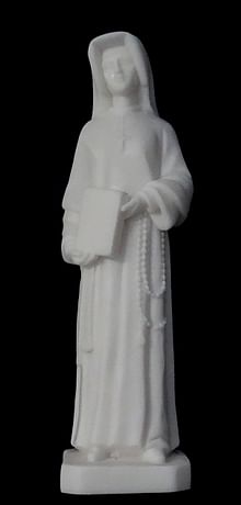 Soška: Svätá Faustína - 15,5 cm (414)