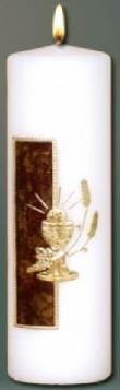 Svíce oltářní, 60x220 mm, reliéf (1029/b)