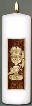 Svíce oltářní, 60x220 mm, reliéf (1029/a)