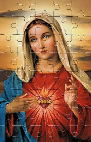 Puzzle: Srdce Panny Márie (PU003)