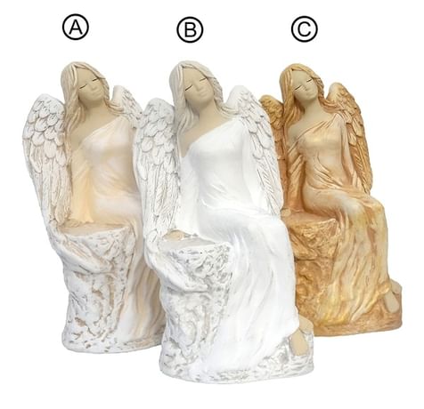 Socha: Anjel sadrový (136) new