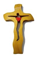 Kríž: drevený, dub - malý (234c)
