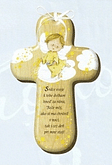 Kríž: s modlitbou, drevený (CM-2)