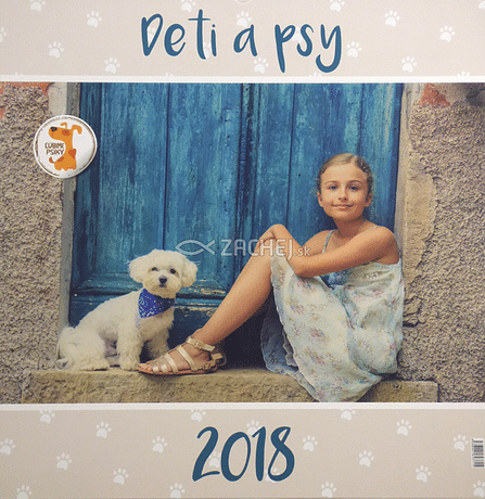 Kalendár 2018 Deti a psy (nástenný)