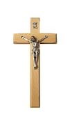 Kríž: drevený, frézovaný - prírodný (KVZ010)