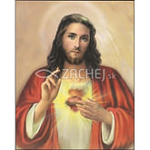 Obraz na dreve: Srdce Pána Ježiša (40x30)