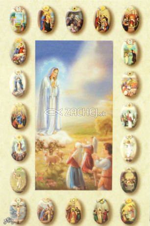 Obrázok: Modlitba k Panne Márii Ružencovej