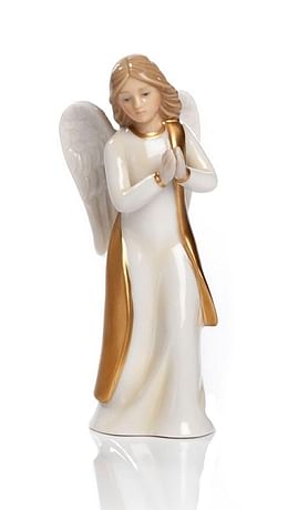 Anjel porcelánový - 12 cm (PB20032K)
