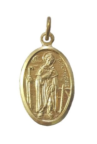 Medailón: sv. Peregrín (MEZ005z)