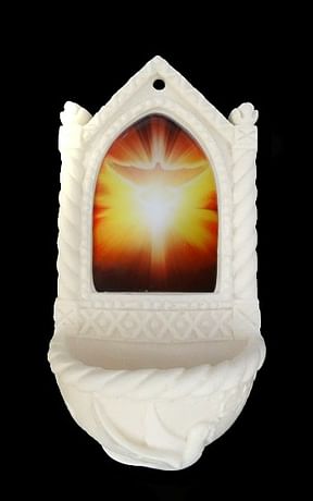 Svätenička: Duch Svätý - alabaster (606-HS2)