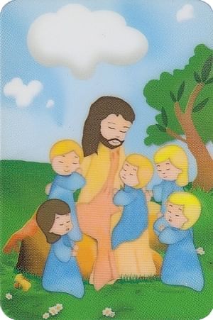 Magnetka: Pán Ježiš s deťmi (17/02Mag43)