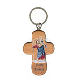 Kľúčenka: Sv. Krištof, drevená (PC/CBI CHR1)