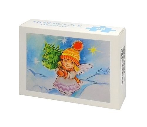 Mini Puzzle: Anjelik so stromčekom (MP004)